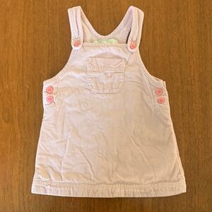 🍊5/$25 George Light Pink Corduroy Baby Dress size 6-12m